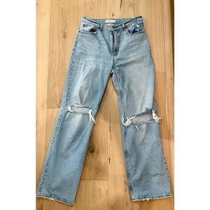 Abercrombie the 90s Relaxed Jean high rise, 30L, EUC